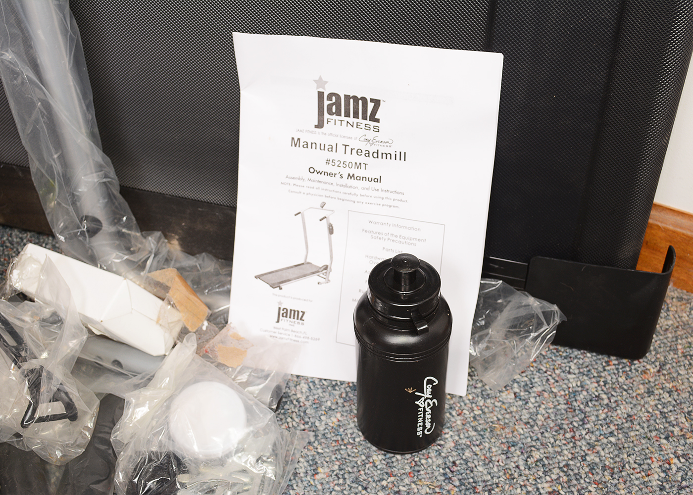 Marcy Monster 501 Weight Bench and a Jamz Manual Treadmill