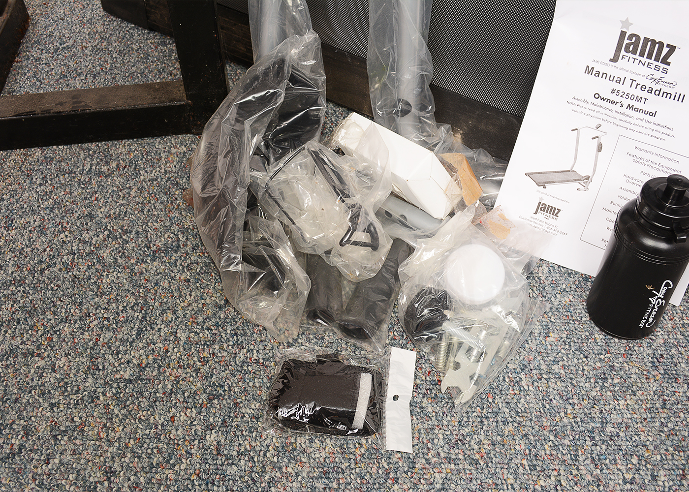 Marcy Monster 501 Weight Bench and a Jamz Manual Treadmill