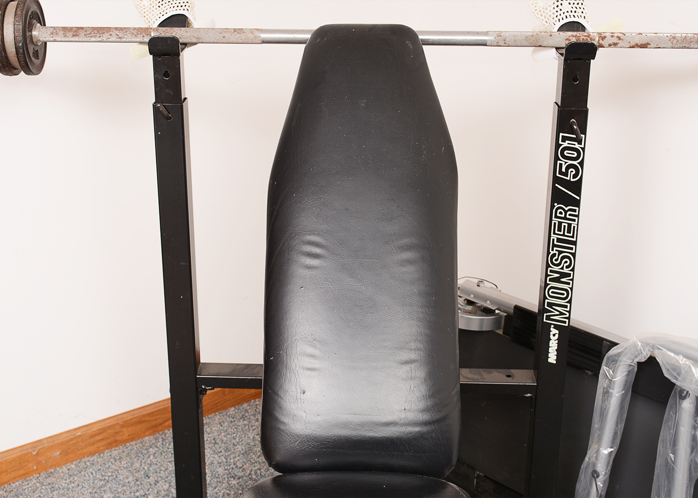 Marcy Monster 501 Weight Bench and a Jamz Manual Treadmill