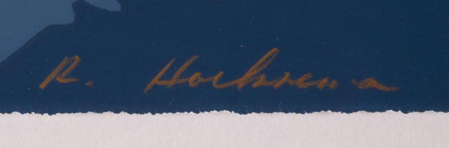 Ron Hoeksema Signed Limited Edition Serigraph "Canyon Awakening"