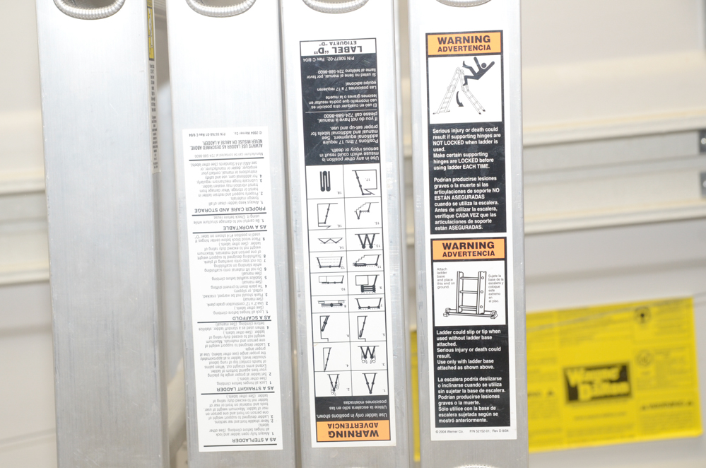 Werner 16 Ft. Aluminum Folding Ladder