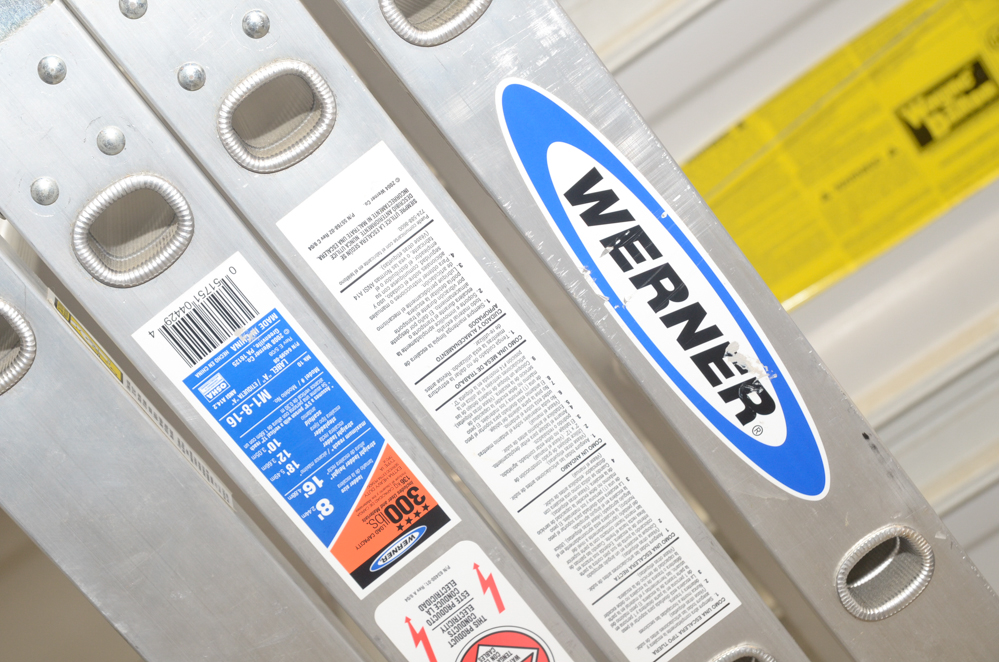 Werner 16 Ft. Aluminum Folding Ladder