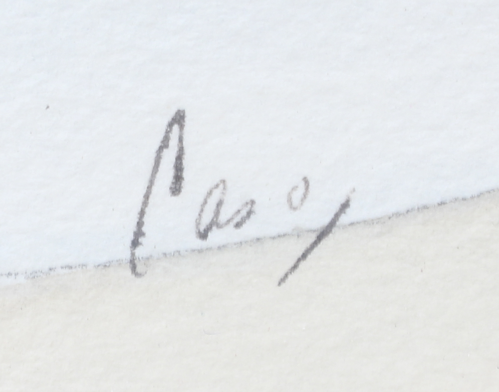 Framed "Modern Space" Painting