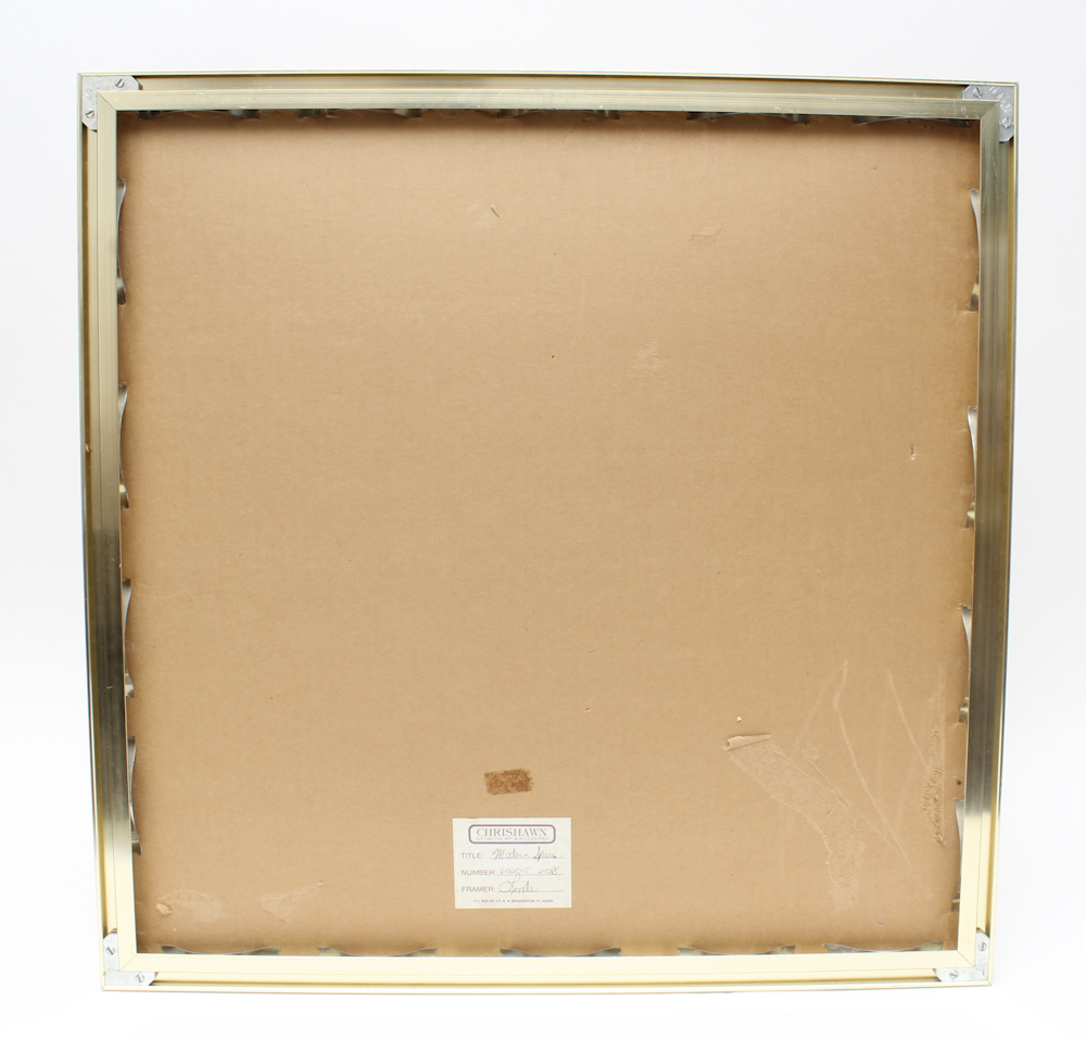 Framed "Modern Space" Painting