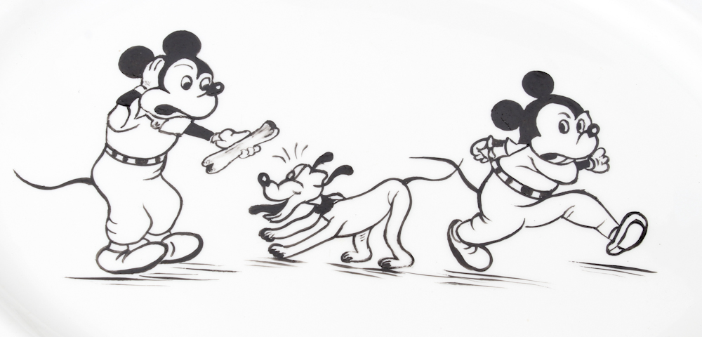 Hand Painted Collectible Disney Platter