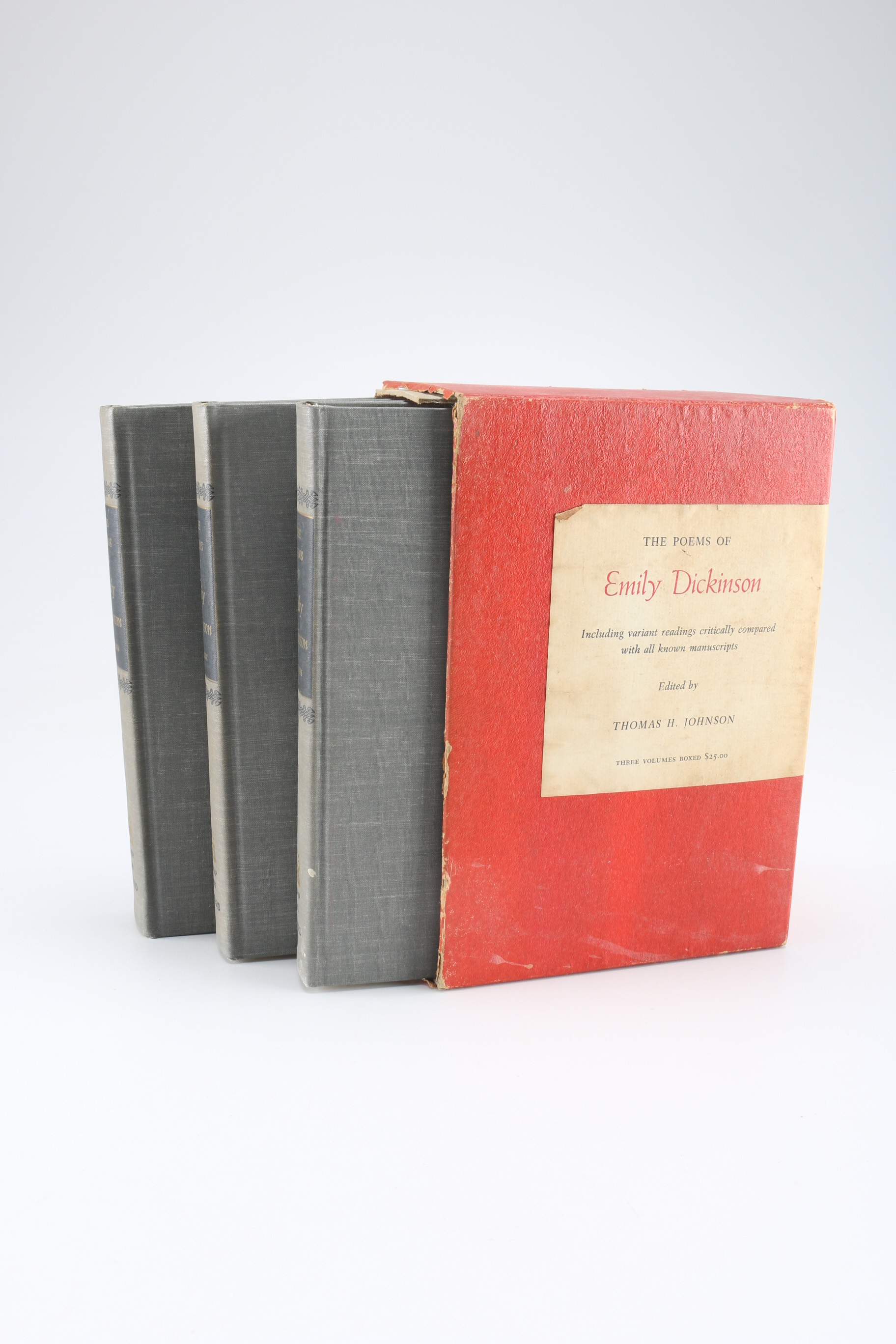"The Poems & Letters of Emily Dickinson" Box Sets