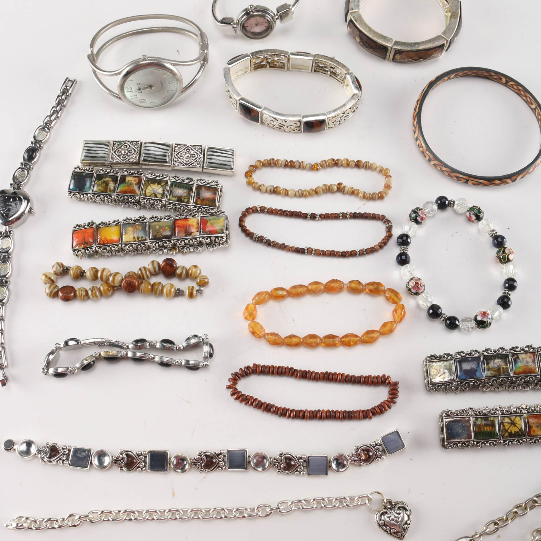 Variety of Costume Bracelets and Watches