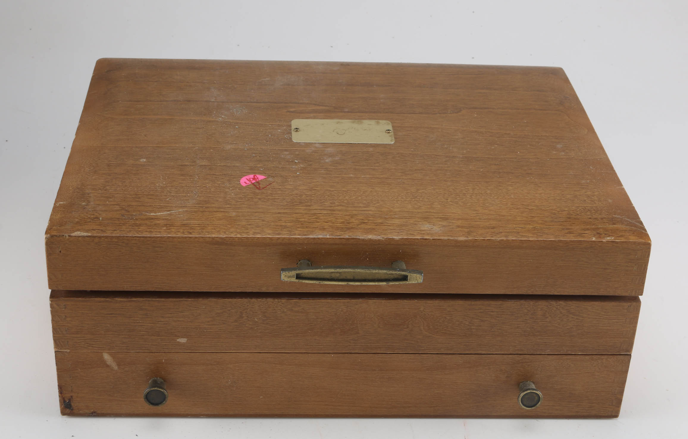 Merchandise Service "Versailles" Stainless Steel Flatware Set and Storage Container