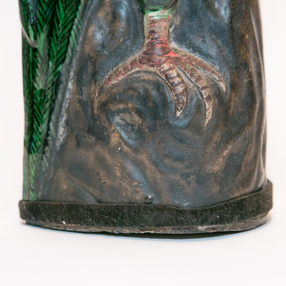 Antique Chinese Porcelain Parrot