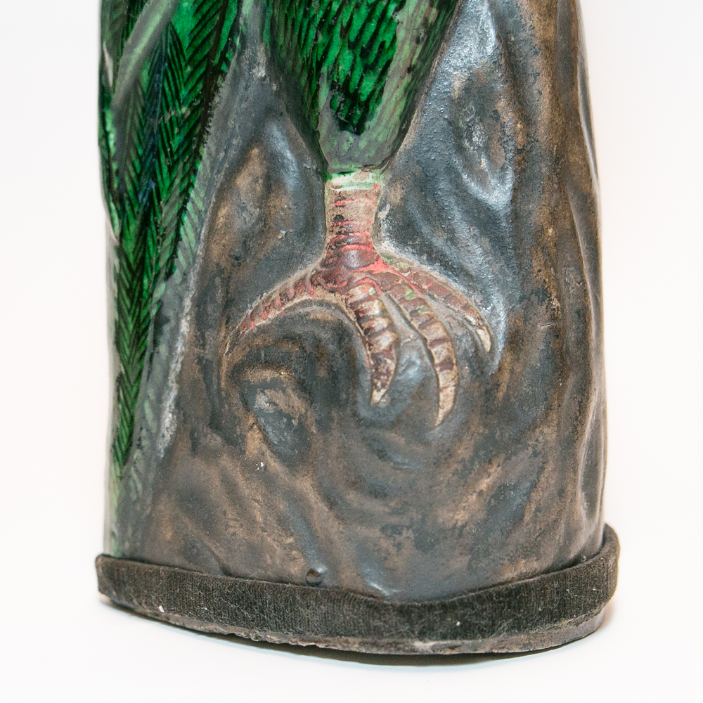 Antique Chinese Porcelain Parrot