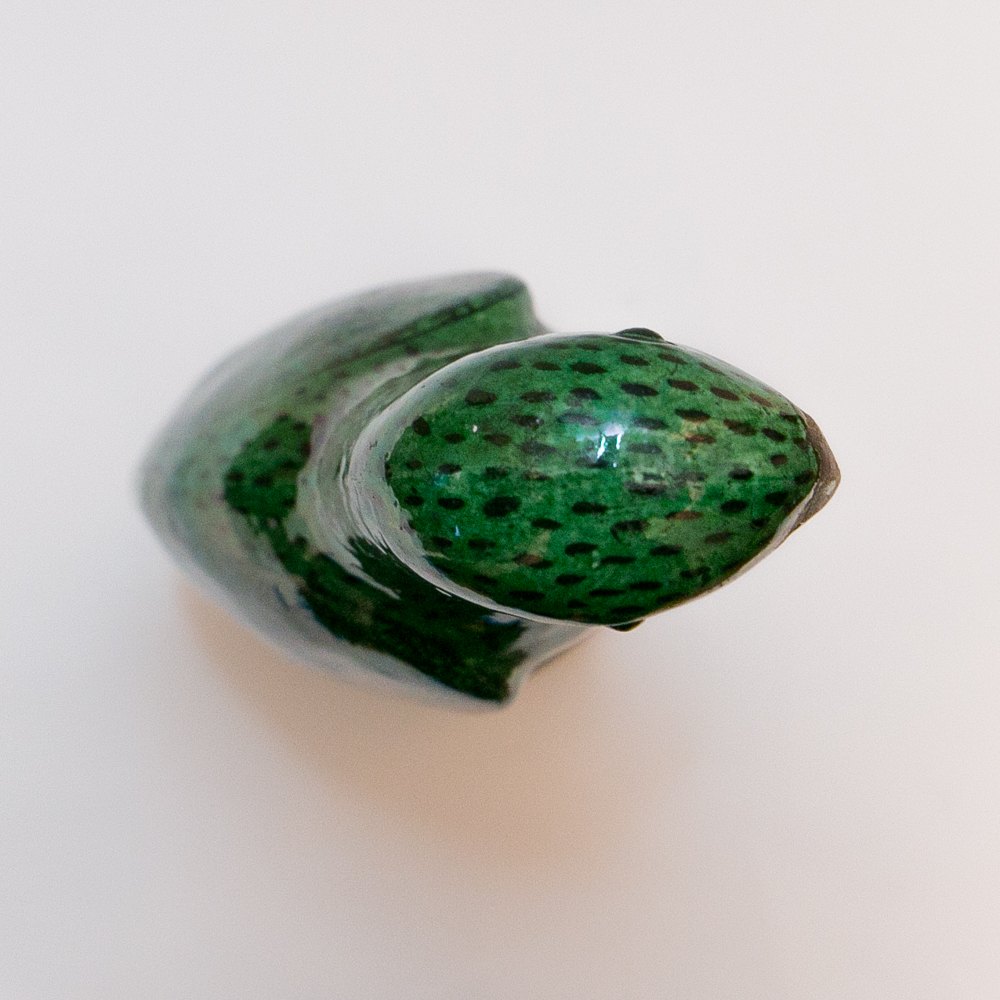 Antique Chinese Porcelain Parrot