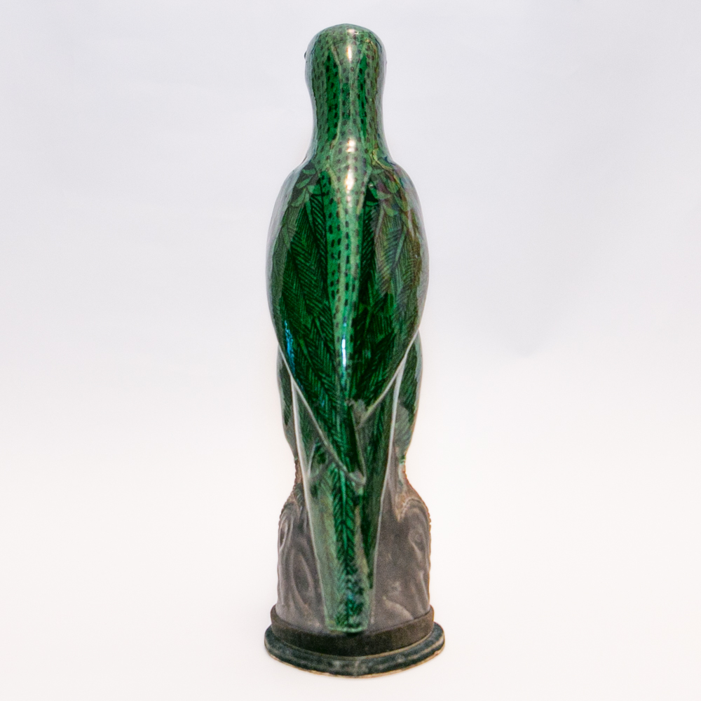 Antique Chinese Porcelain Parrot