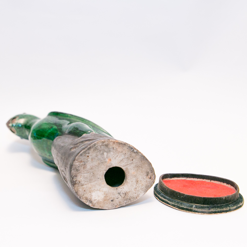 Antique Chinese Porcelain Parrot