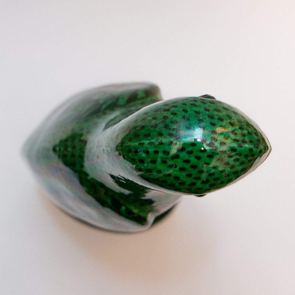 Antique Chinese Porcelain Parrot