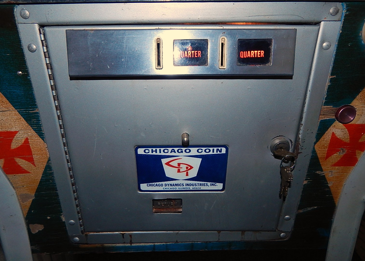 Vintage "Blue Max" Pinball Machine