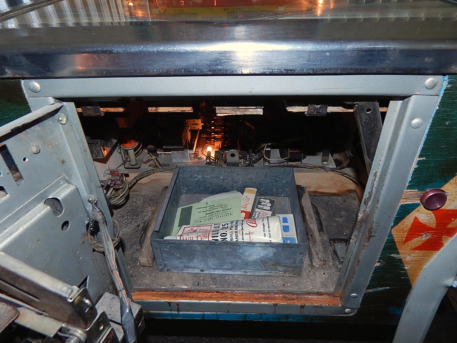 Vintage "Blue Max" Pinball Machine