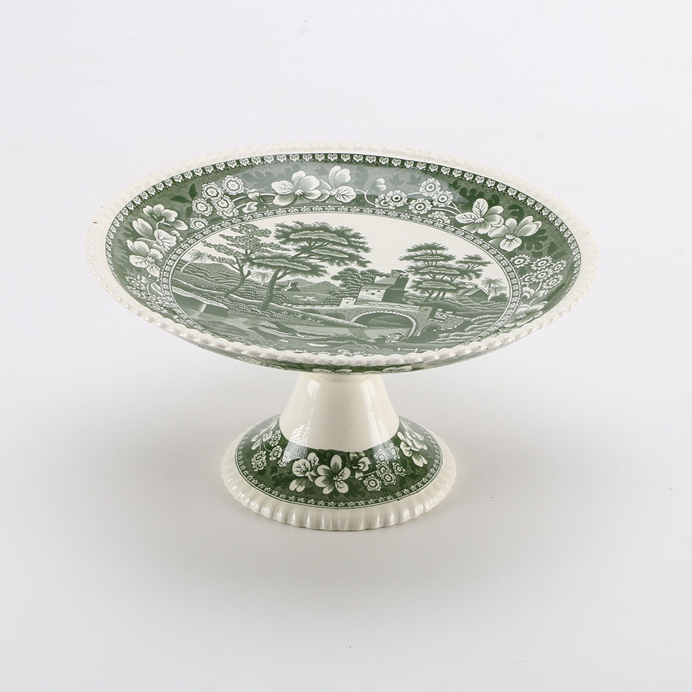 Spode Copeland "Tower Green" Pedestal Cake Stand