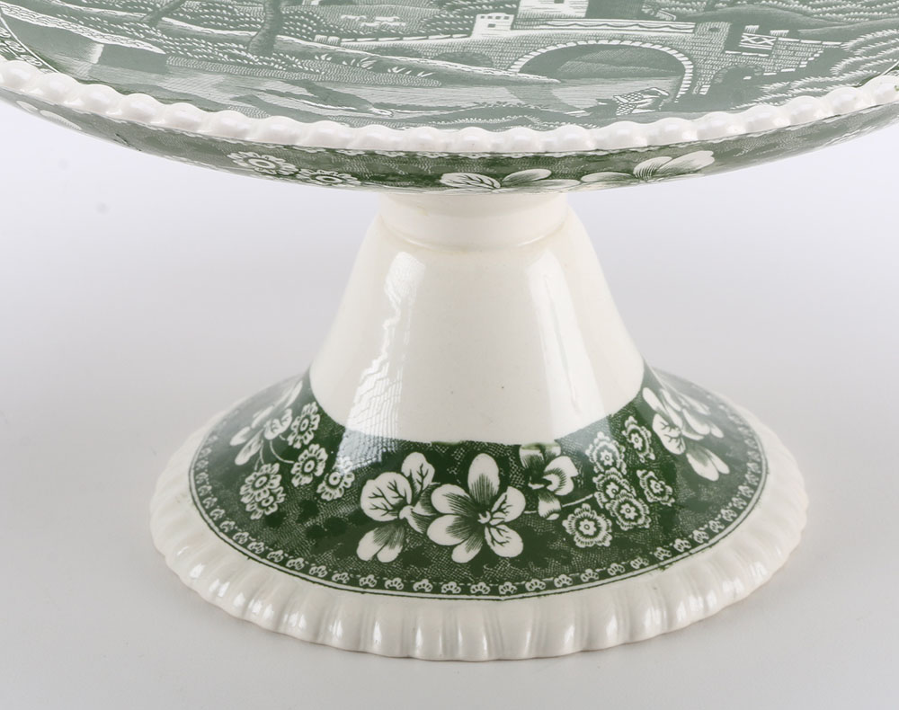 Spode Copeland "Tower Green" Pedestal Cake Stand