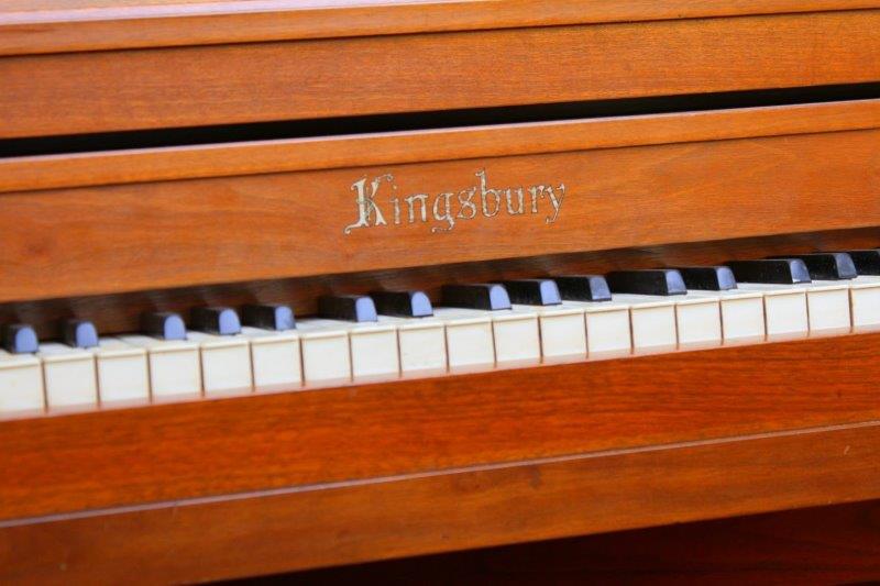 Vintage Kingsbury Console Piano