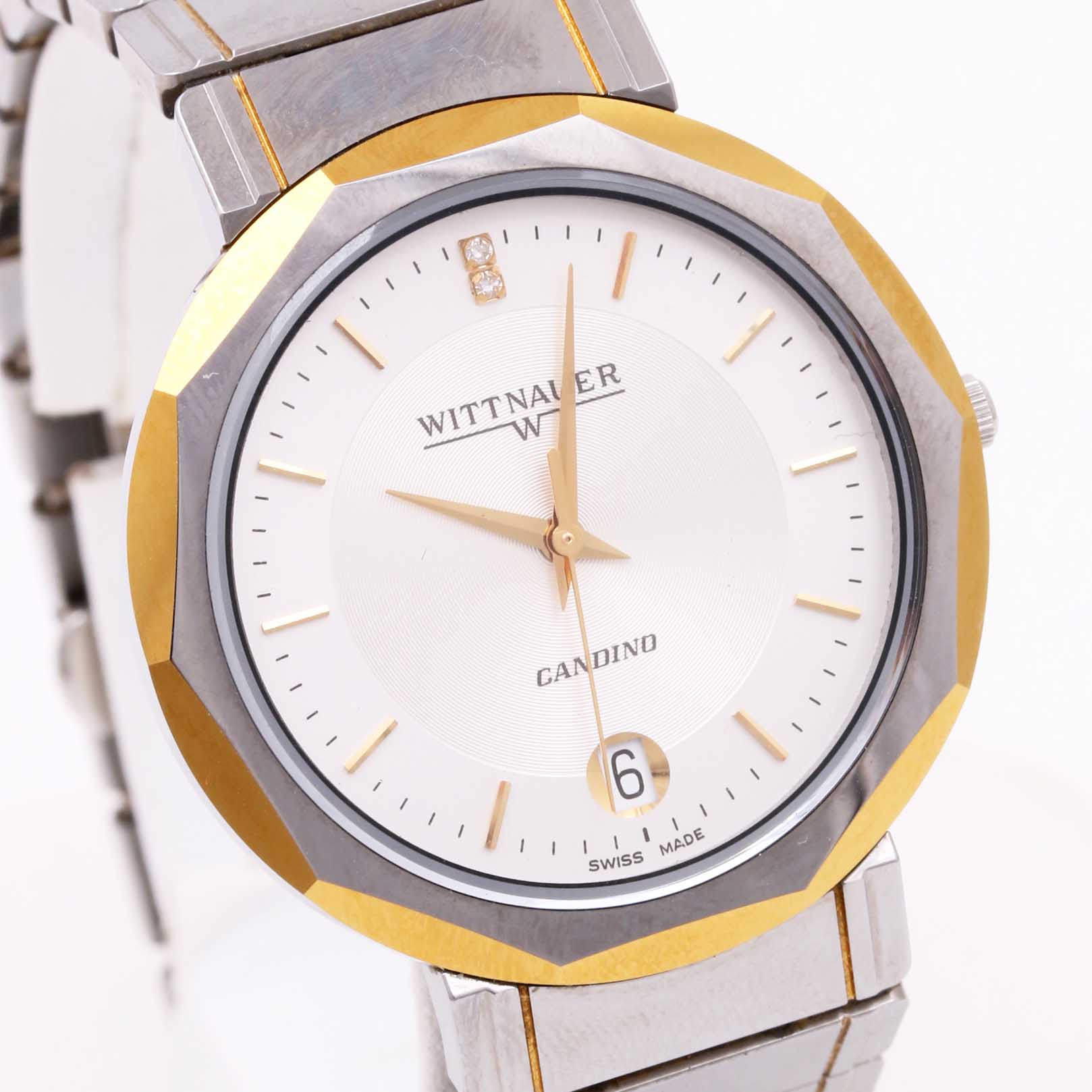 Tungsten Carbide Wittnauer Candino Men's Watch