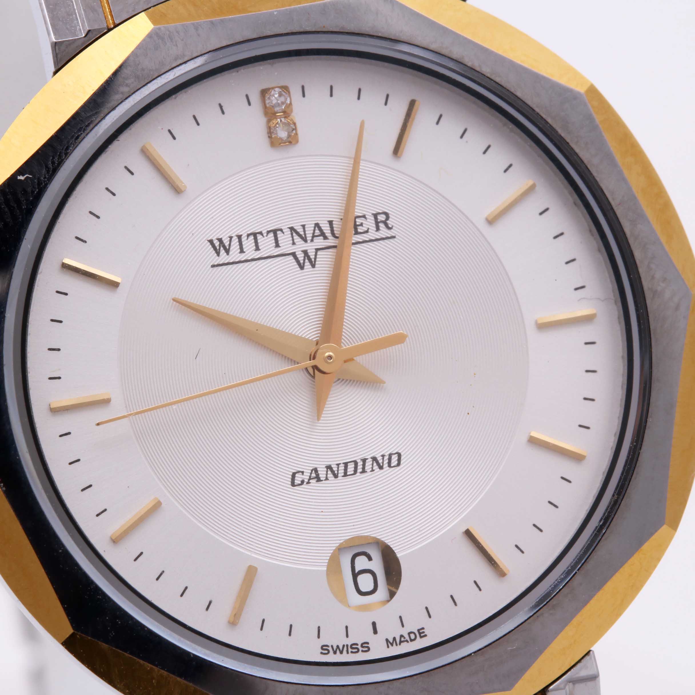 Tungsten Carbide Wittnauer Candino Men's Watch