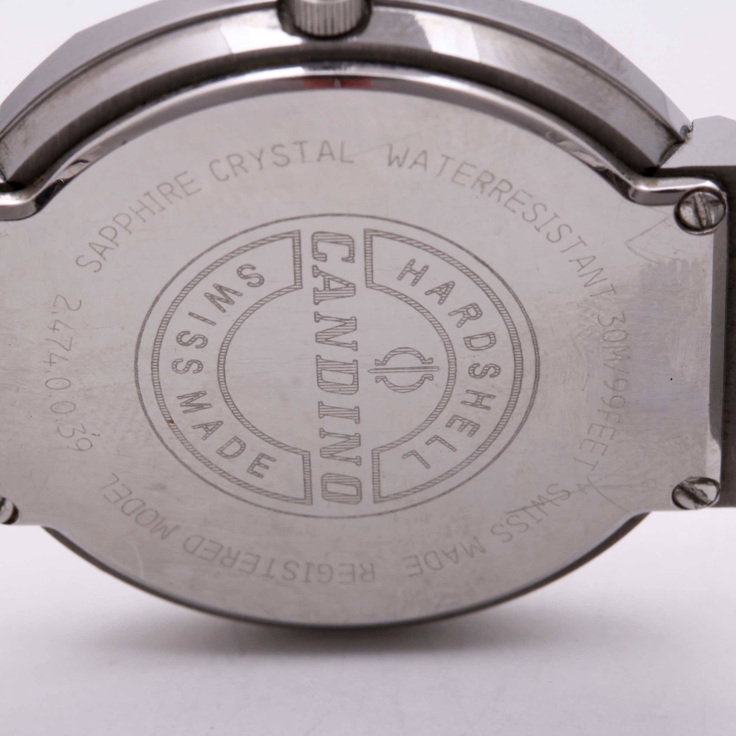 Tungsten Carbide Wittnauer Candino Men's Watch