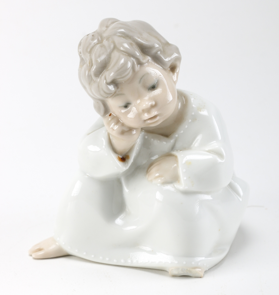 Collection of Lladró Angel Figurines