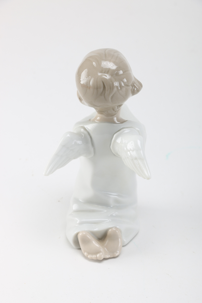 Collection of Lladró Angel Figurines