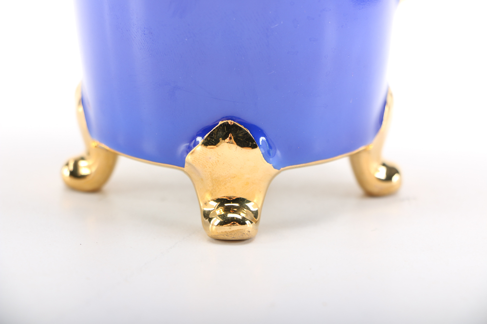 1921 DW Karlsbader Wertarbeit Porcelain Demitasse Set