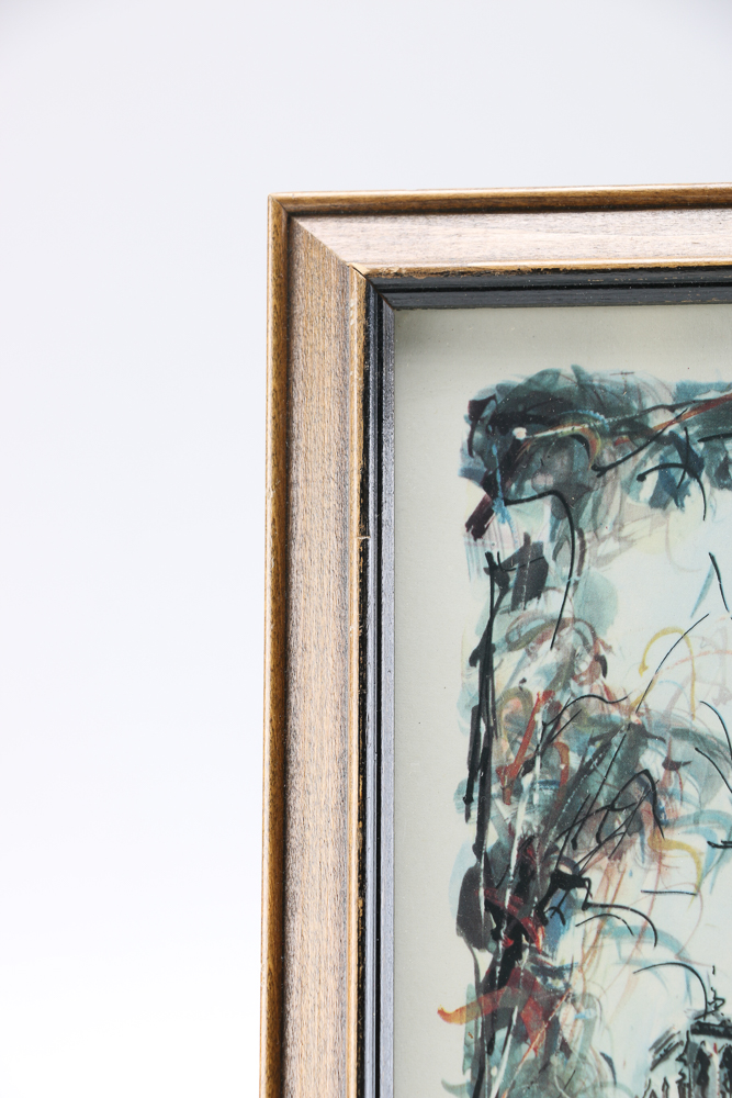 Paris Themed Offset Lithograph after C. Ducollet