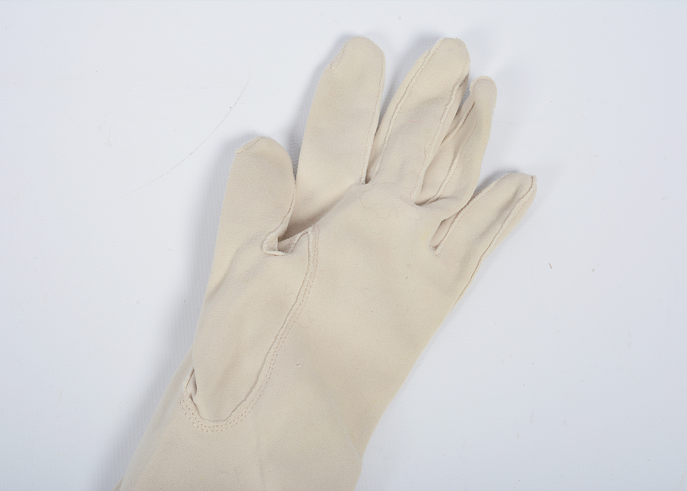 Vintage Silk Blouse and Gloves