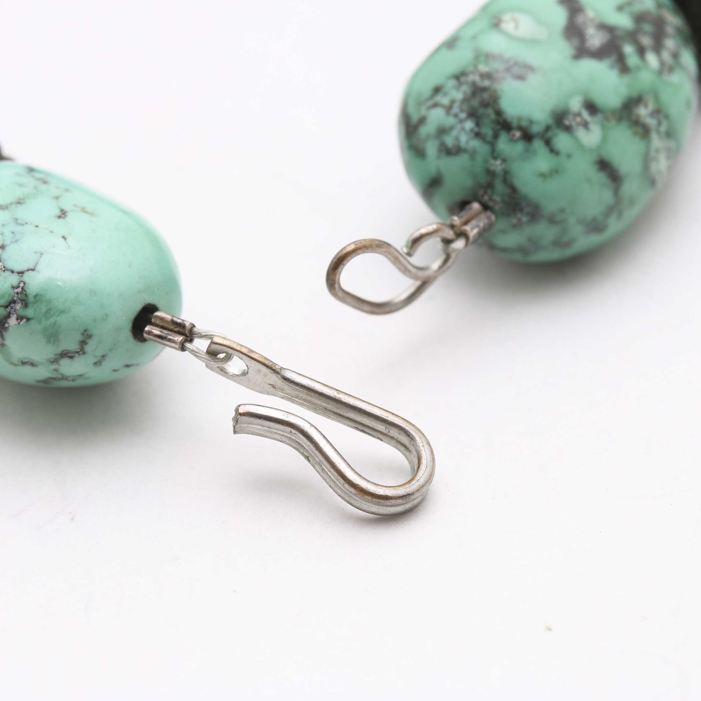 Turquoise Nugget Necklace and Bracelet