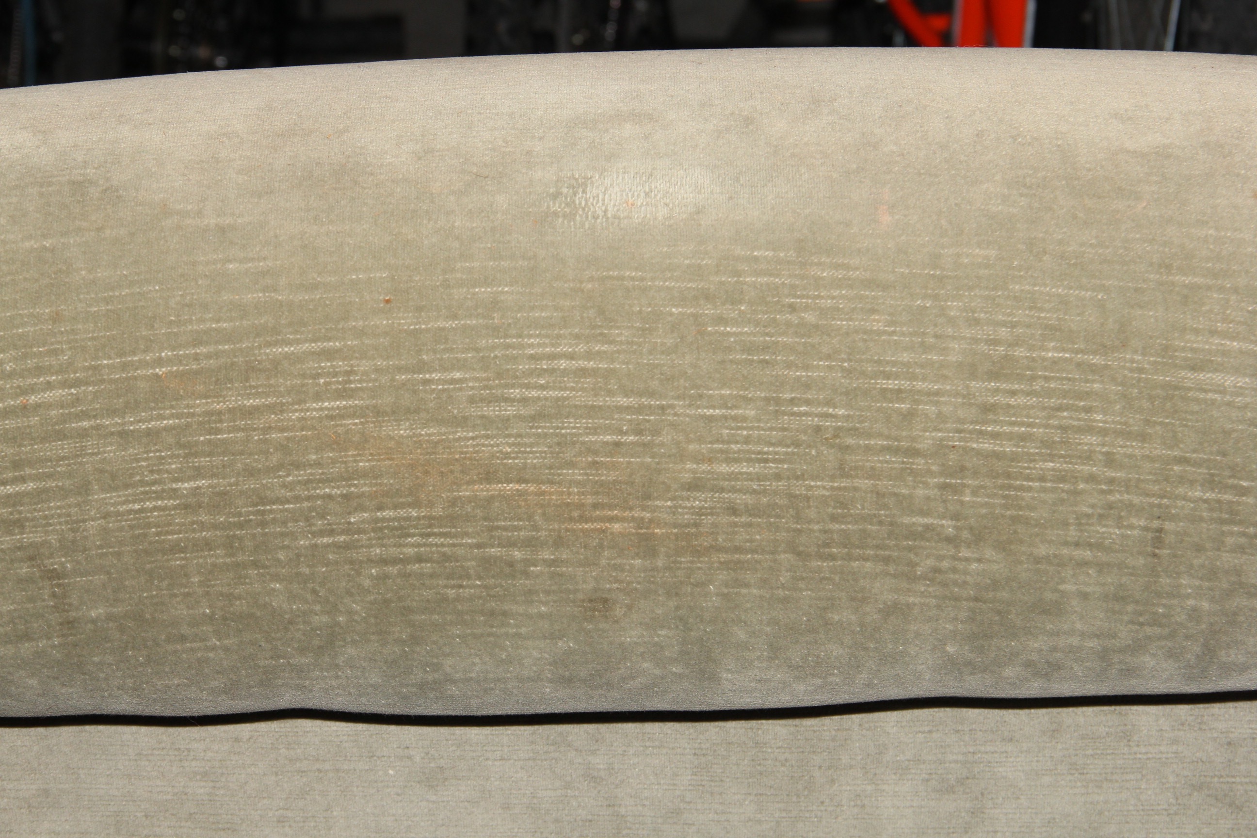 Olive Green Velvet Lounge Chair