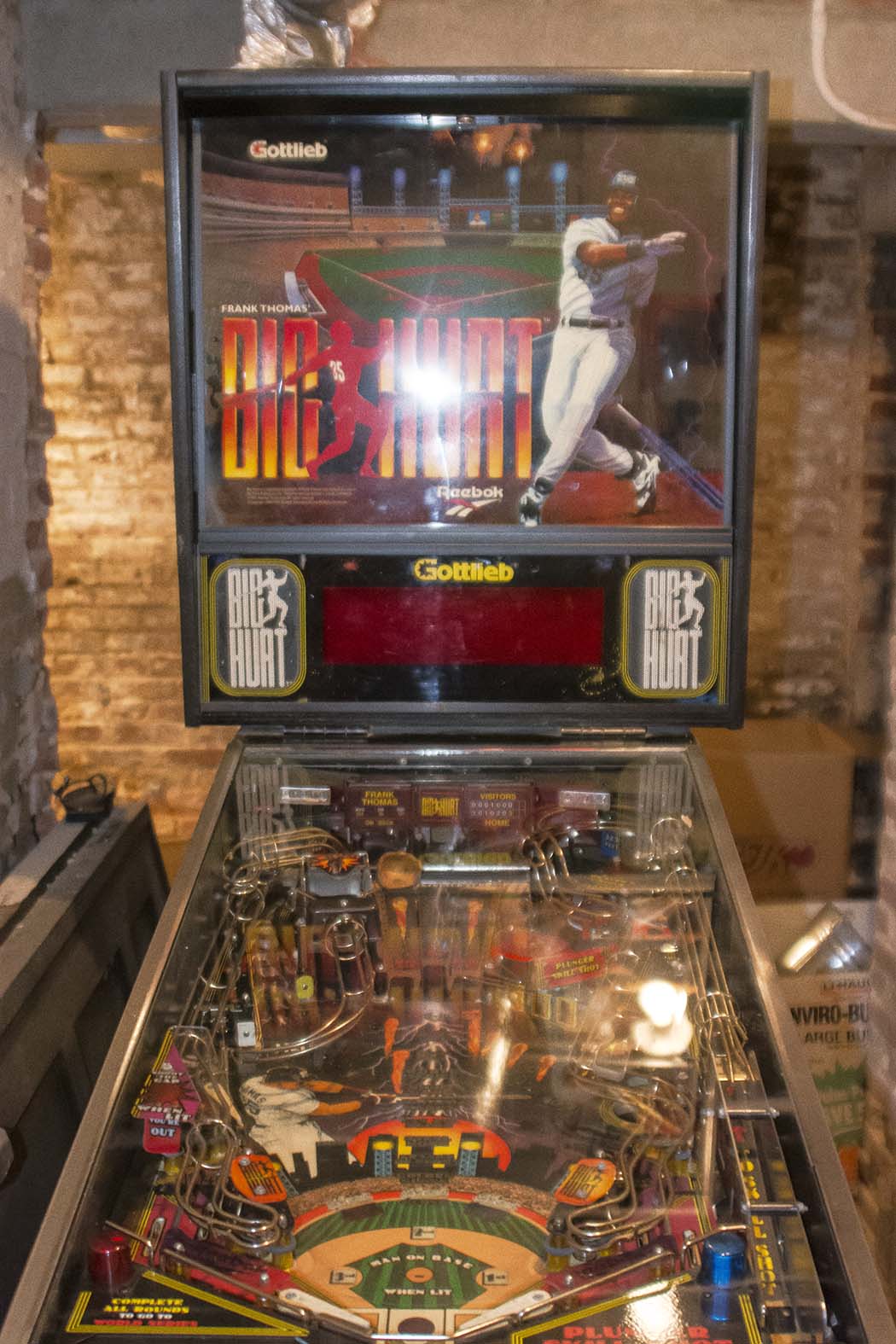 1995 "Frank Thomas' Big Hurt" Pinball Machine