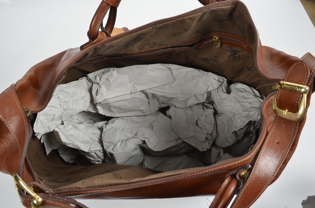 Valentina In Pell Leather Luggage Bag