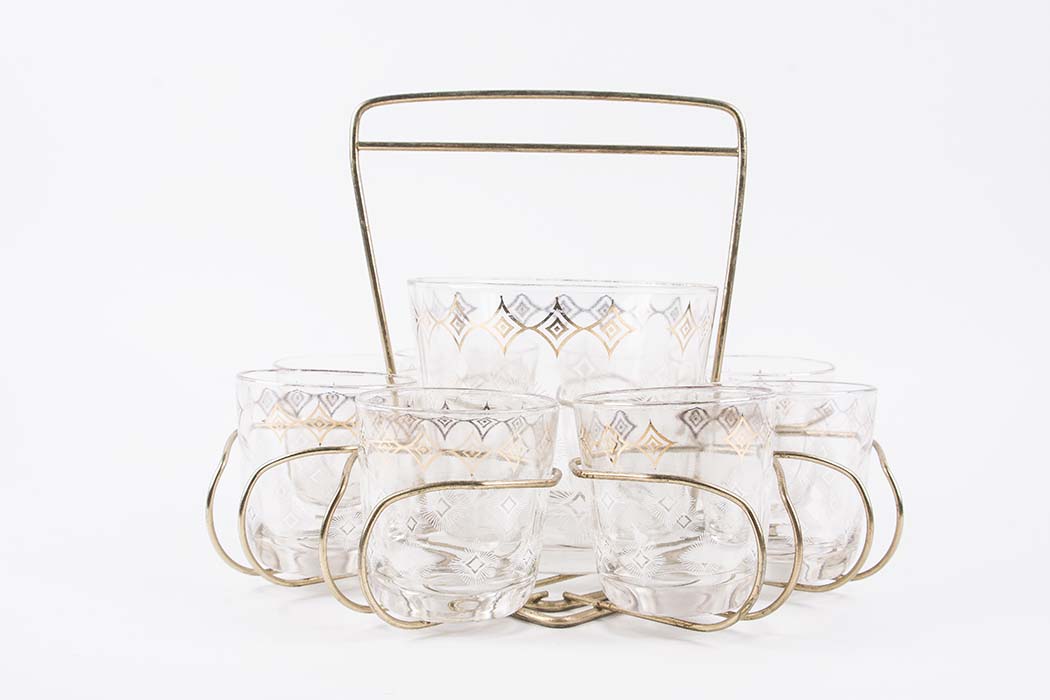 Vintage Barware Set