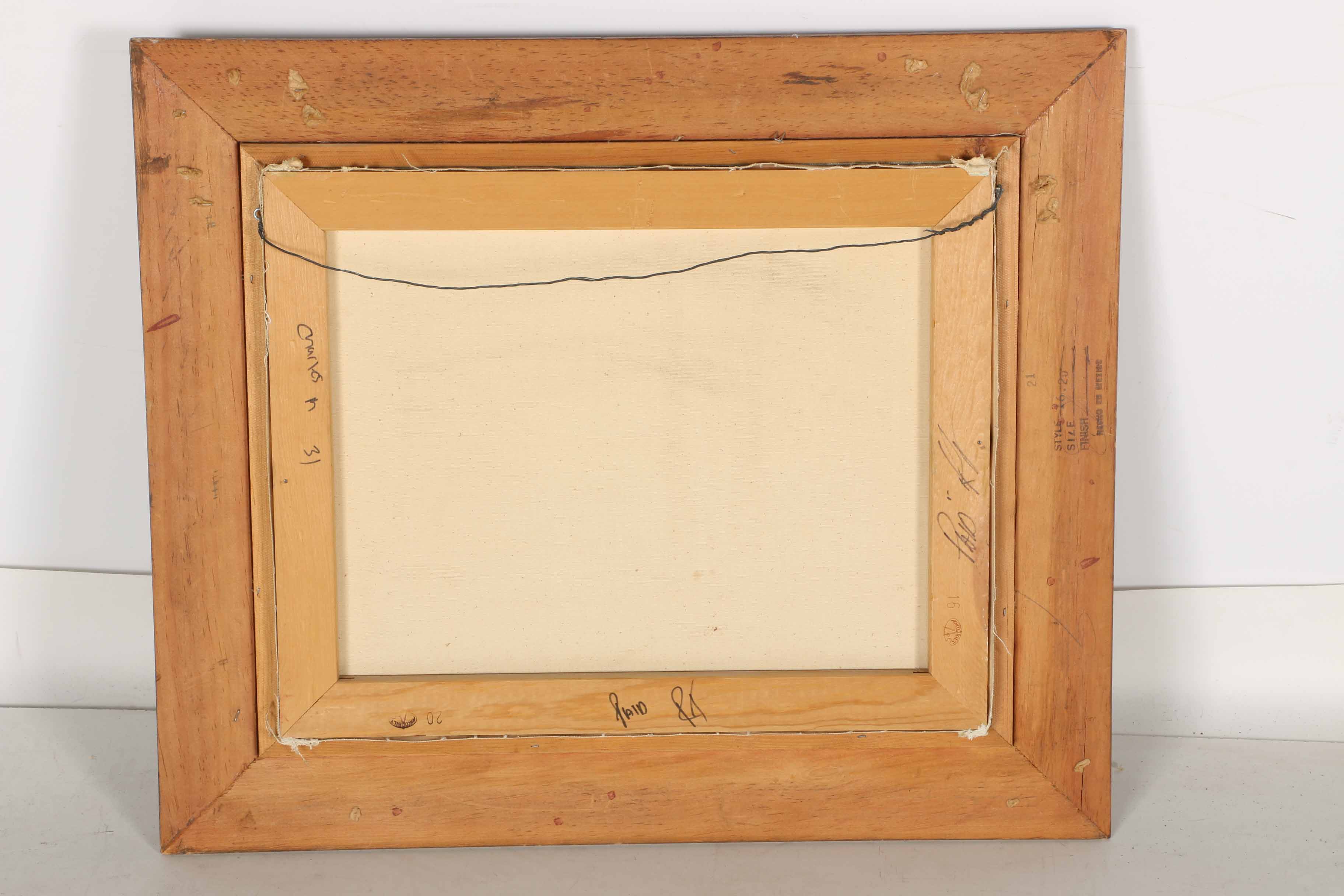 Two Wallace Acrylic on Canvas Landscape Paintings