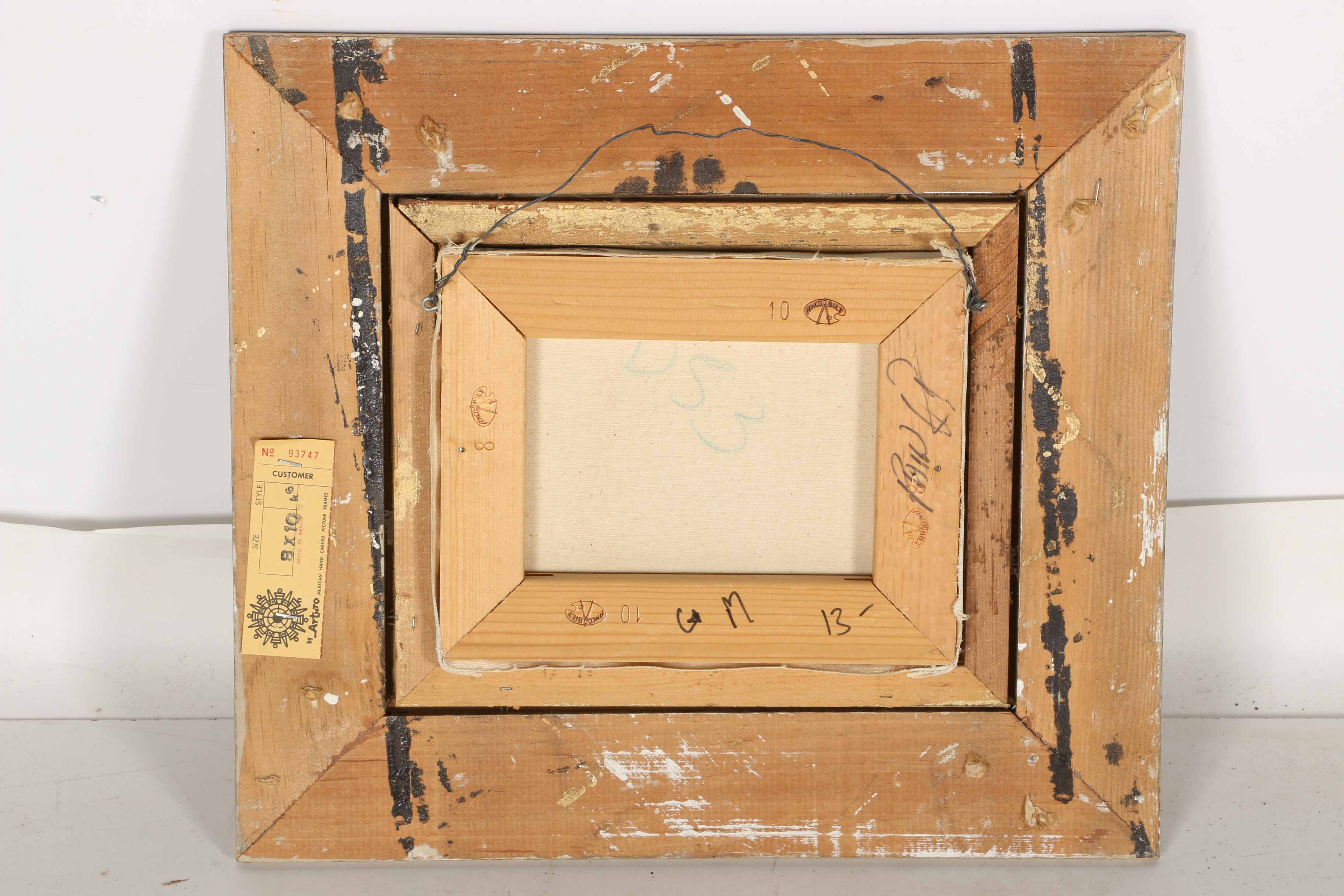 Two Wallace Acrylic on Canvas Landscape Paintings