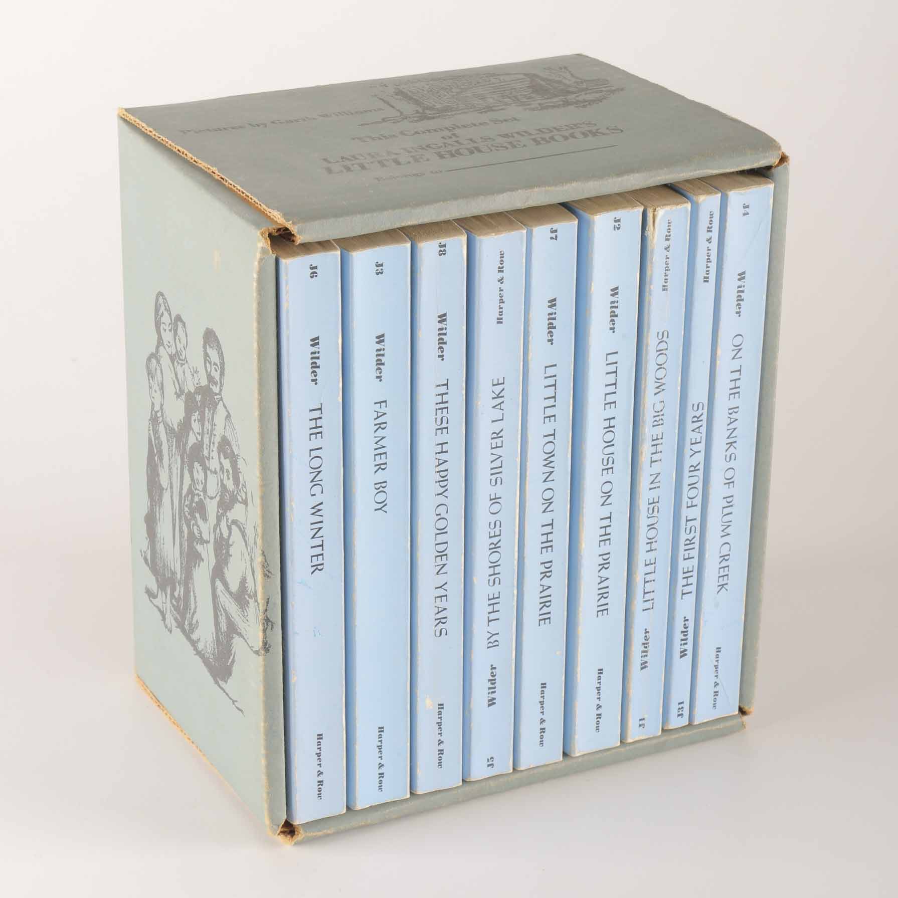 1971 Laura Ingalls Wilder "Little House" Box Set