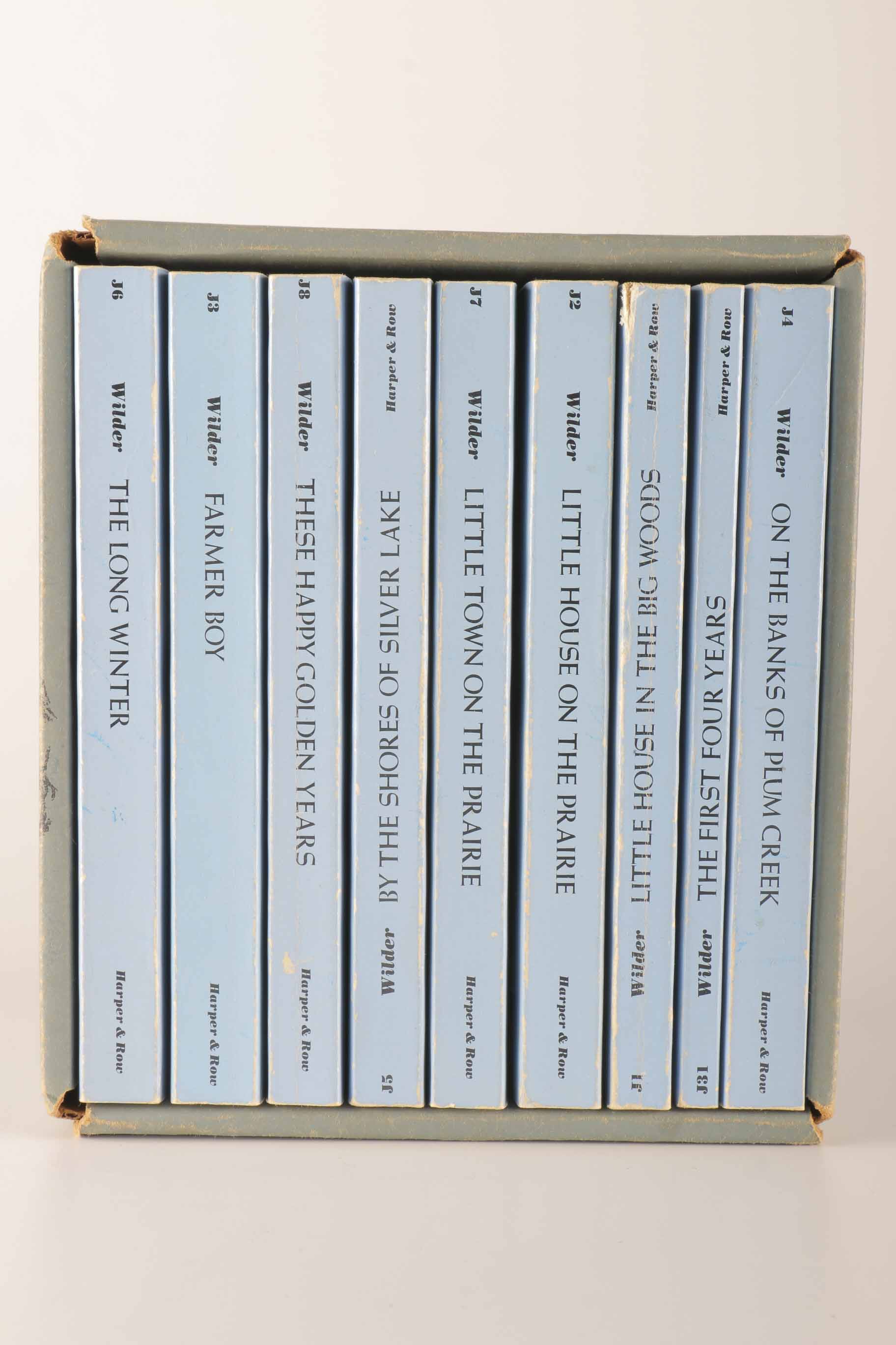 1971 Laura Ingalls Wilder "Little House" Box Set