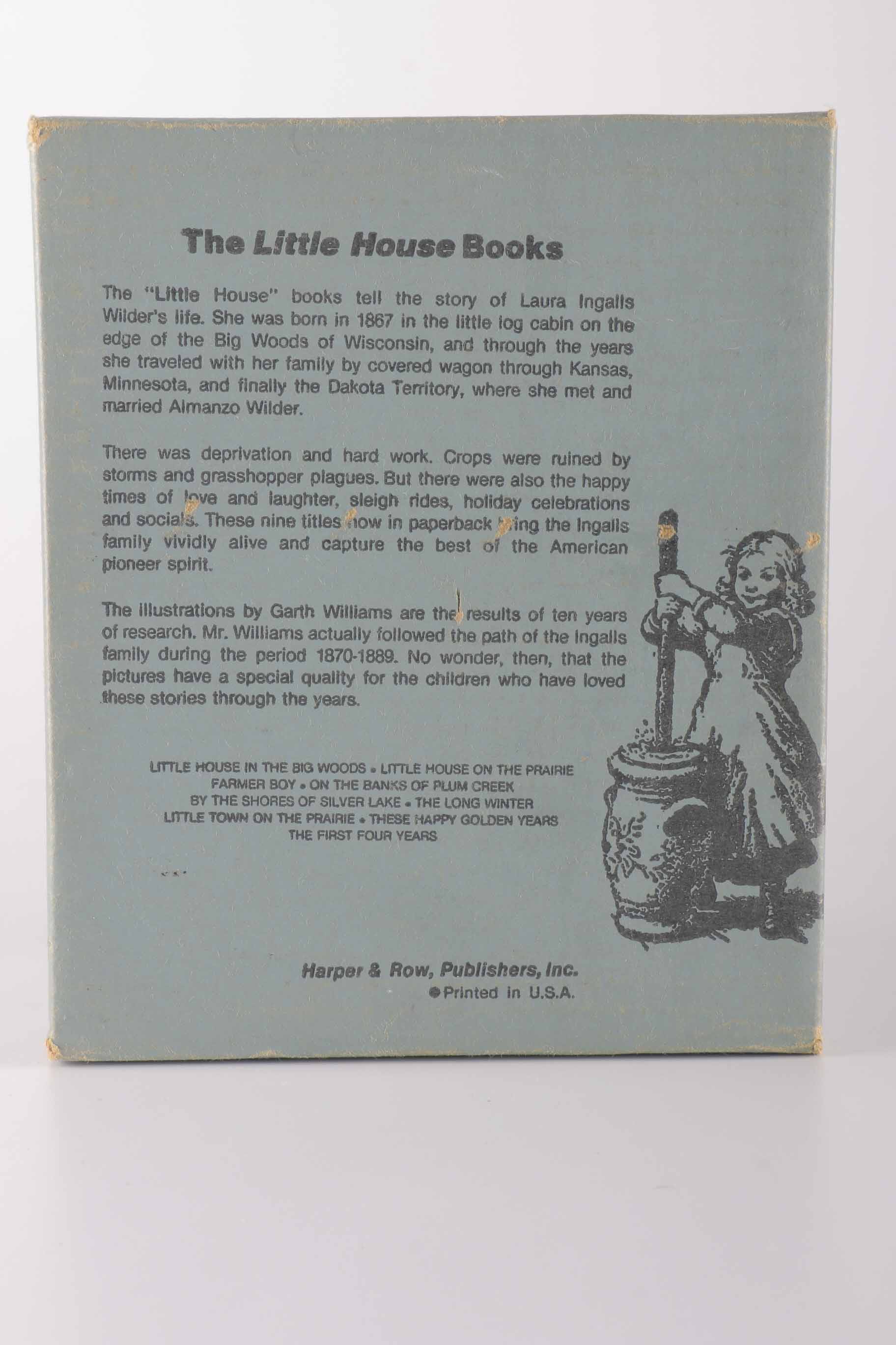 1971 Laura Ingalls Wilder "Little House" Box Set