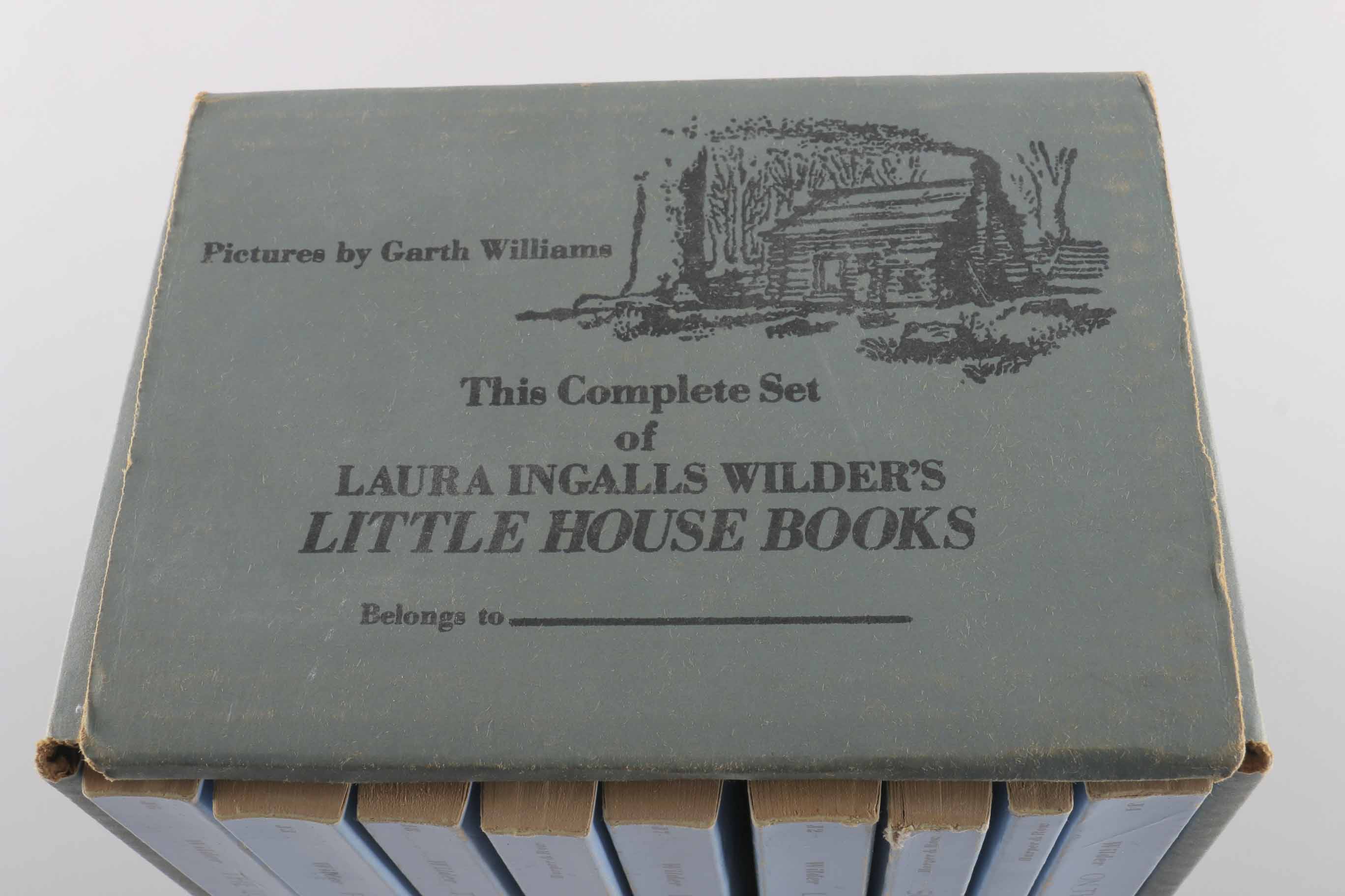 1971 Laura Ingalls Wilder "Little House" Box Set