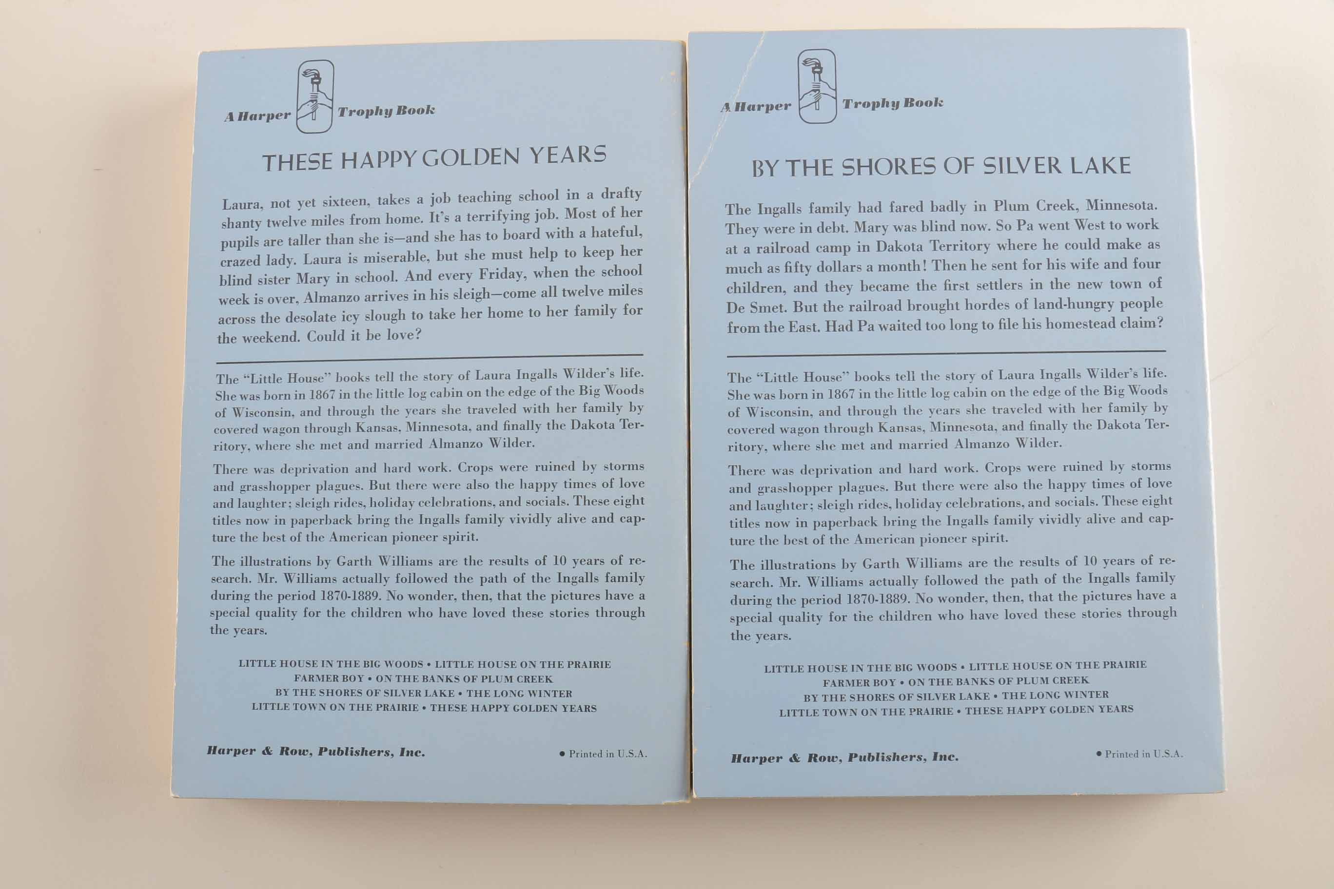 1971 Laura Ingalls Wilder "Little House" Box Set