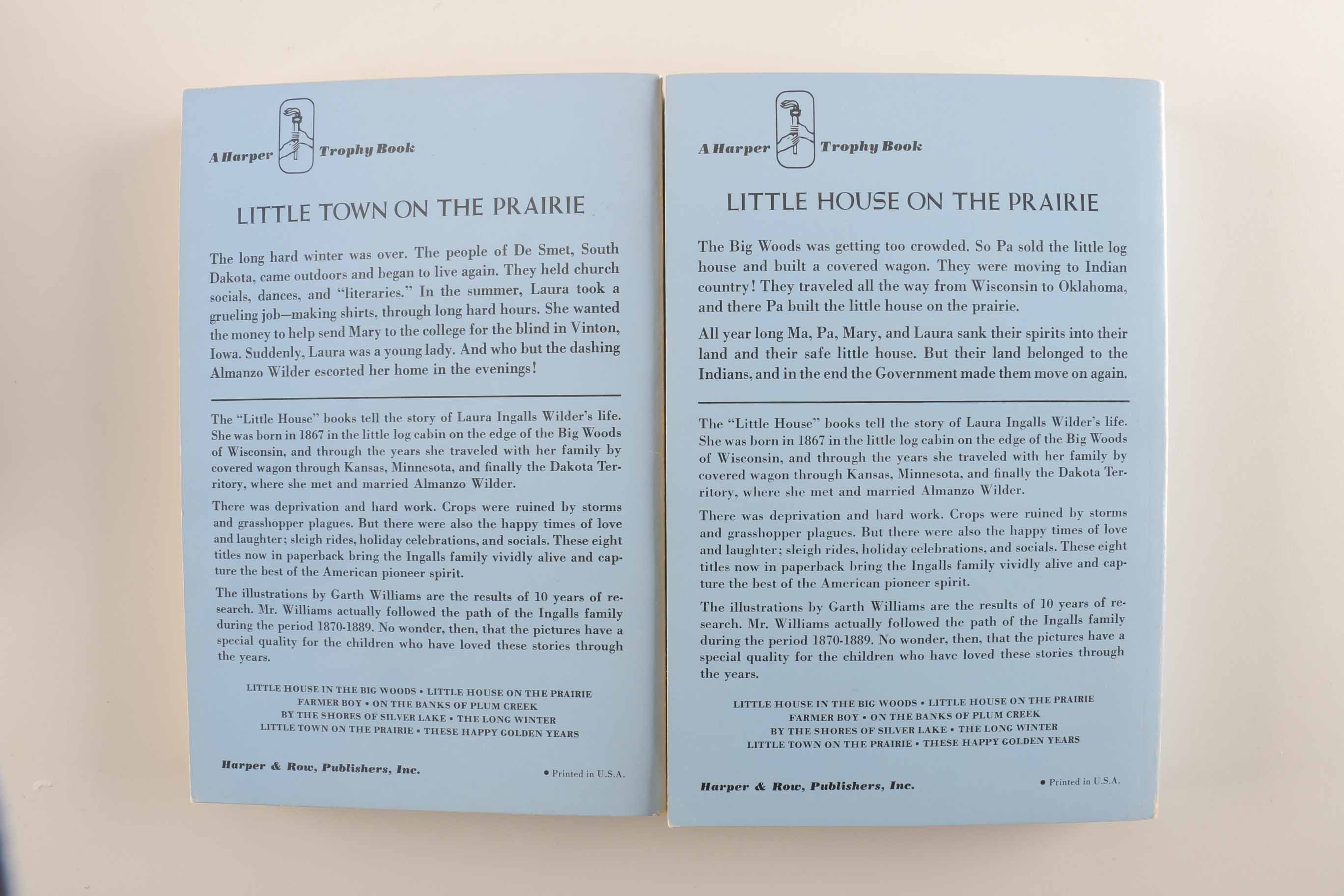 1971 Laura Ingalls Wilder "Little House" Box Set