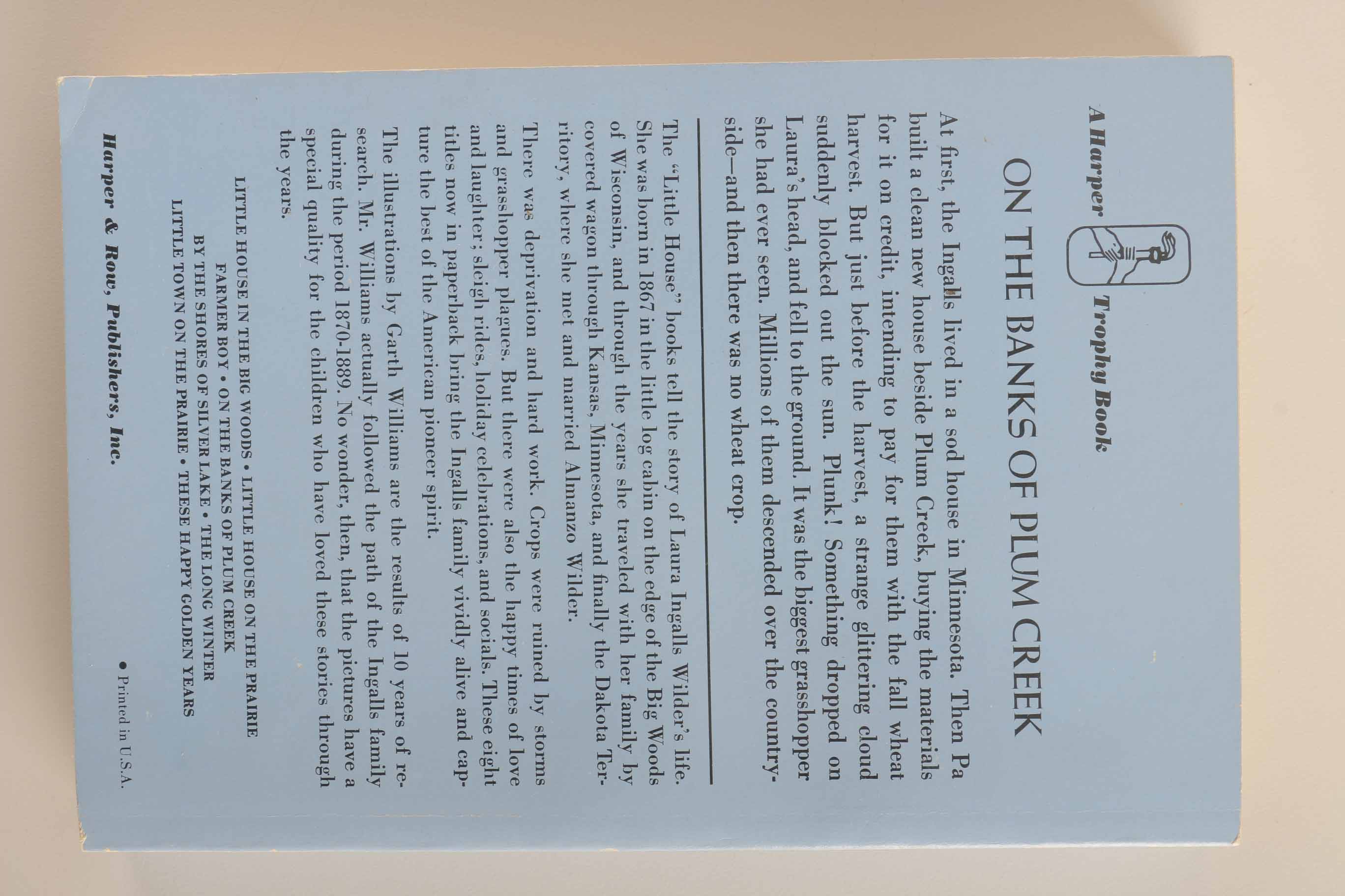 1971 Laura Ingalls Wilder "Little House" Box Set