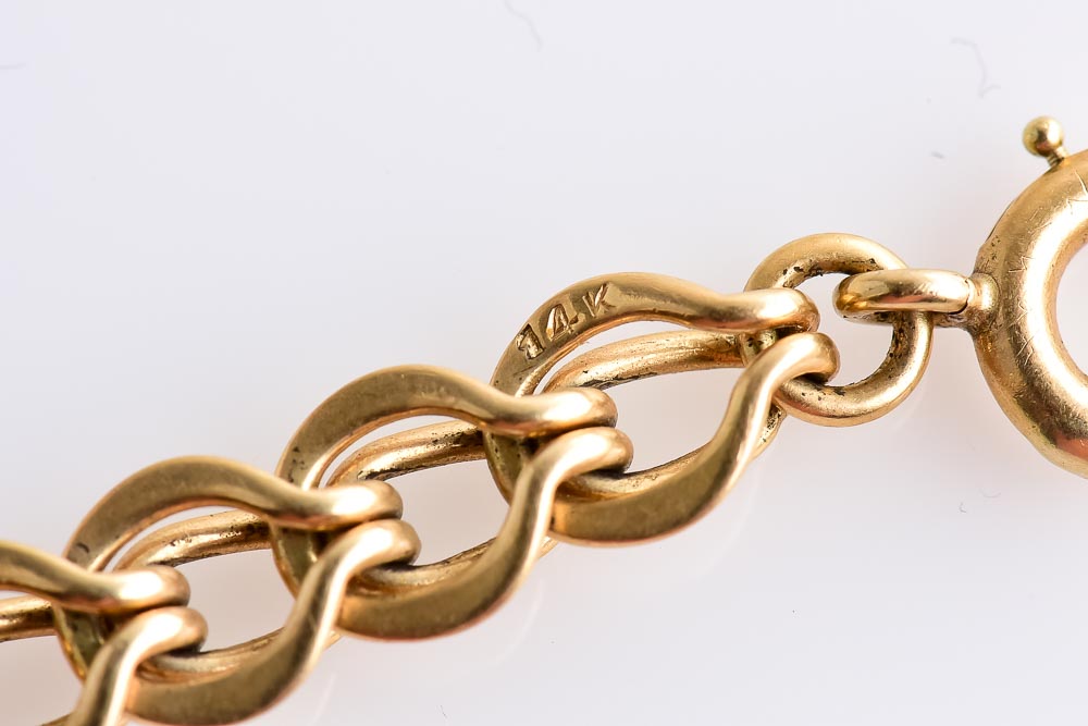 14K Yellow Gold Bracelet