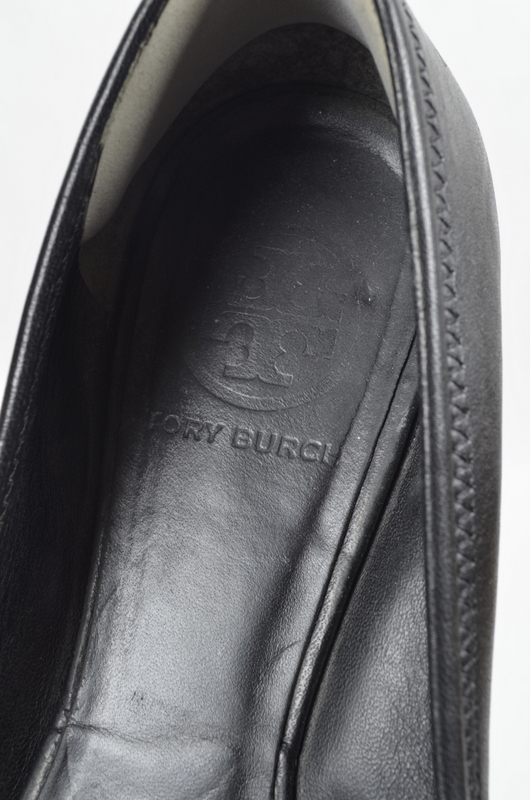 Black Tory Burch Reva Flats