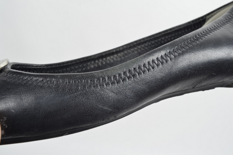 Black Tory Burch Reva Flats