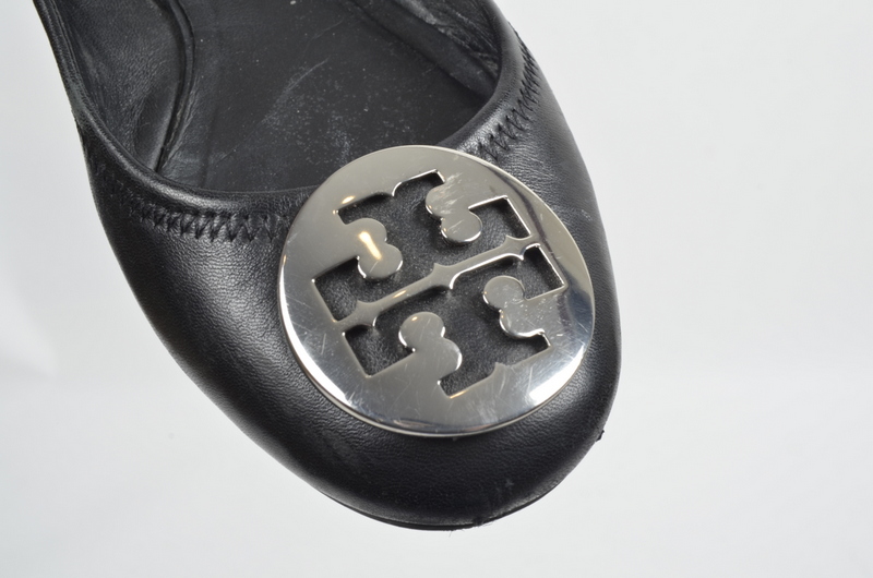 Black Tory Burch Reva Flats