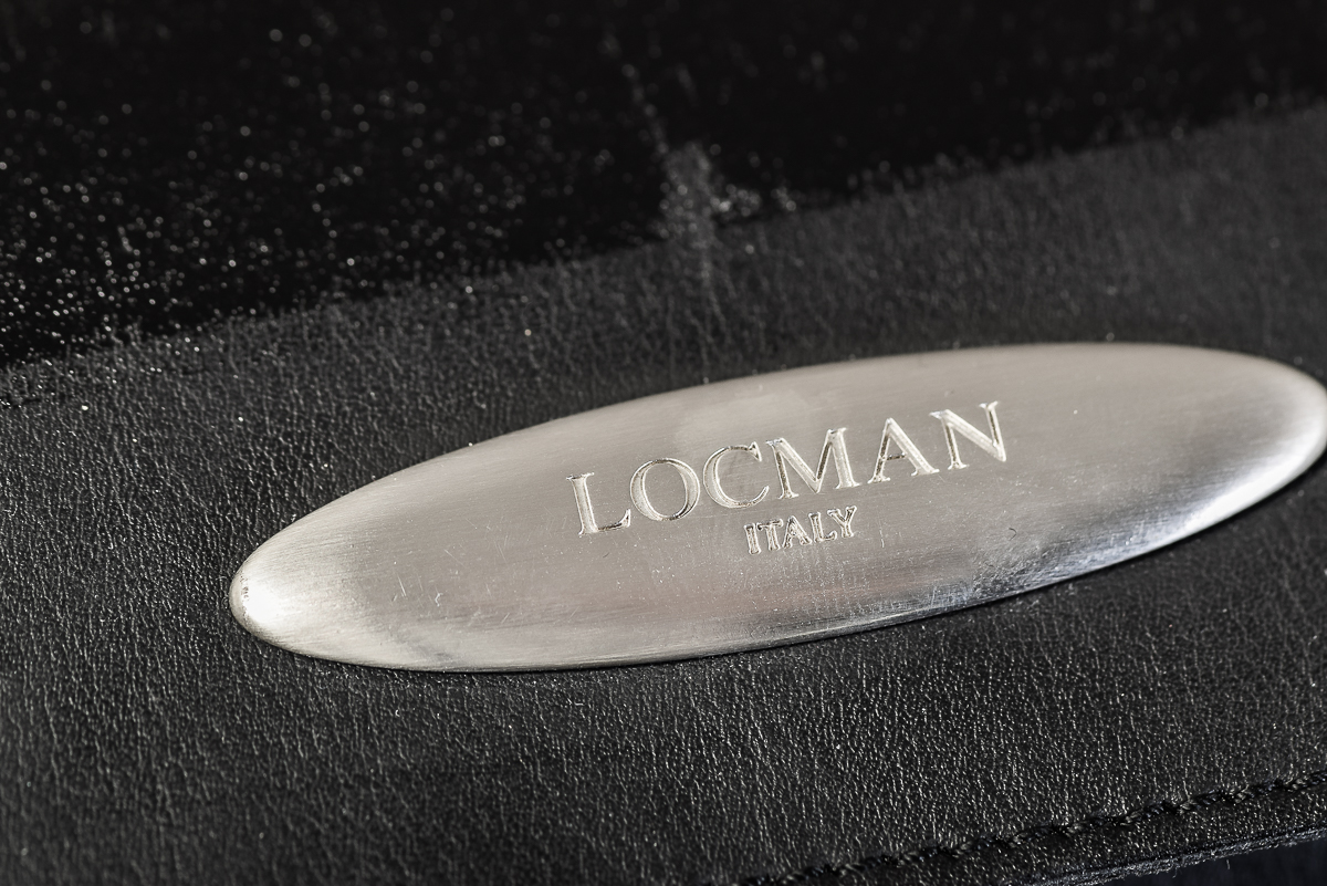 Men's Locman Nuovo Carbonio Watch with Yellow Dial and Cordura Strap